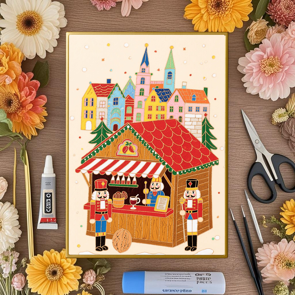 Nussknacker-Laden – Cloisonné Kit
