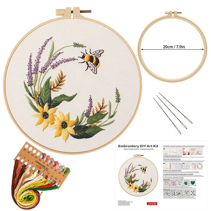 Bee & Wildflower