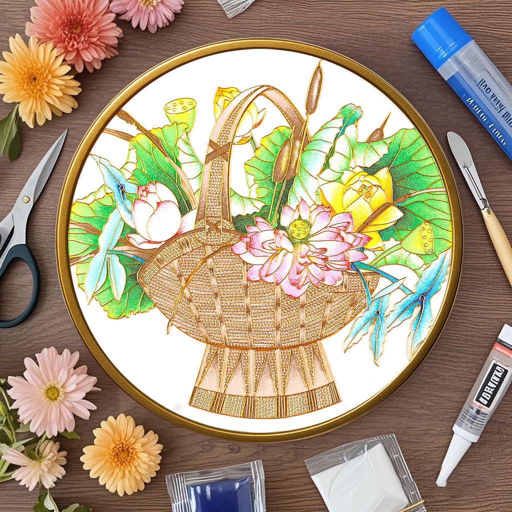 Glückskorb - Cloisonné Kit