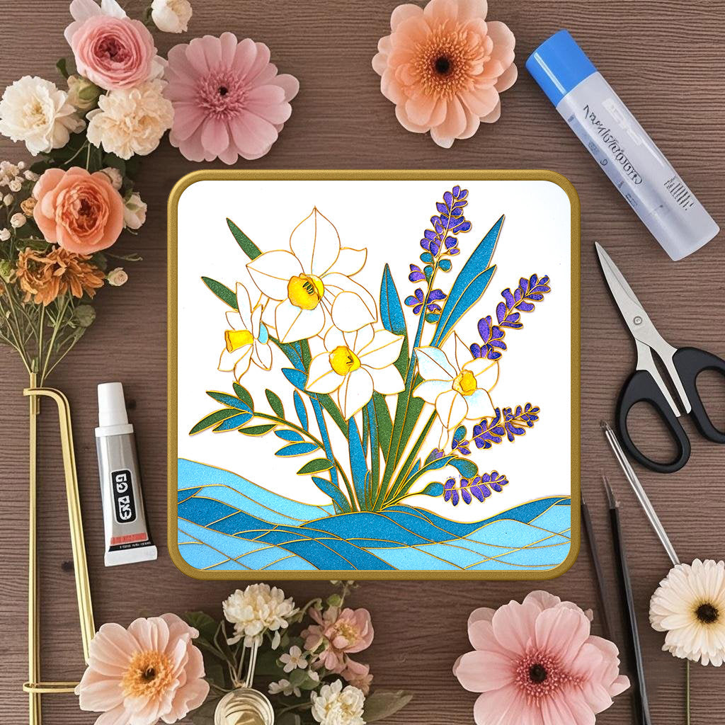 Walisische Narzisse - Cloisonné Kit