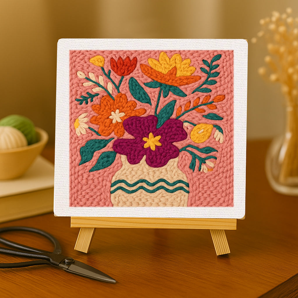 Colorful Flower Vase