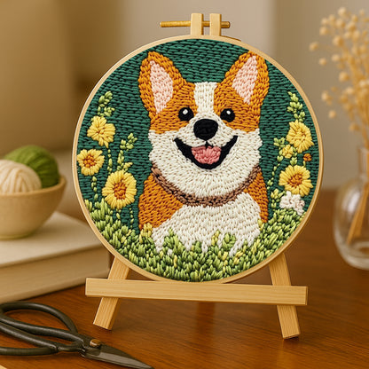 Joyful Corgi