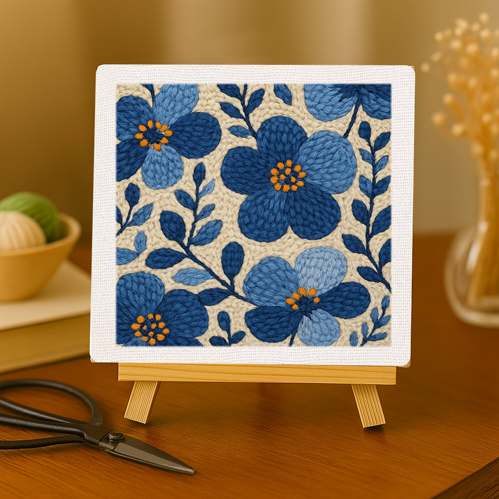 Blue Flower Pattern