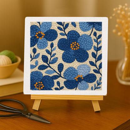Blue Flower Pattern