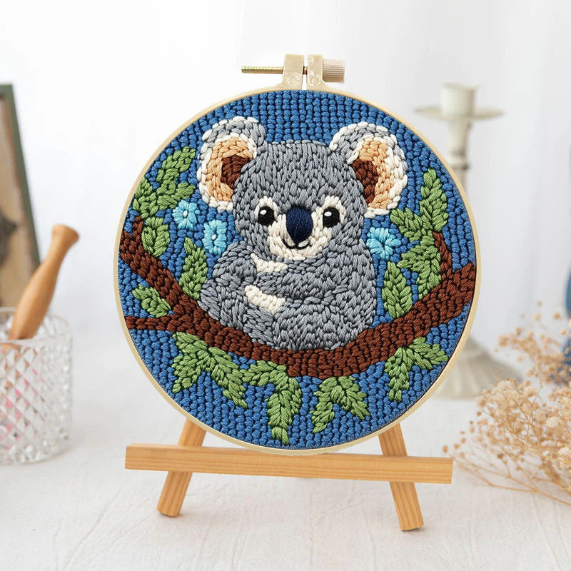 Cuddly Koala-Punch Needle Kit