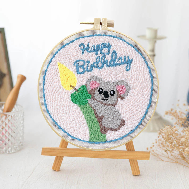 Koala Wish -Punch Needle Kit