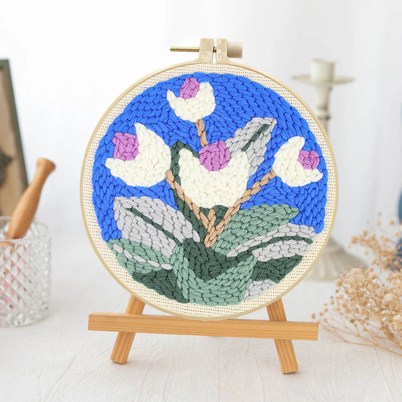 Bloom Carnival -Punch Needle Kit