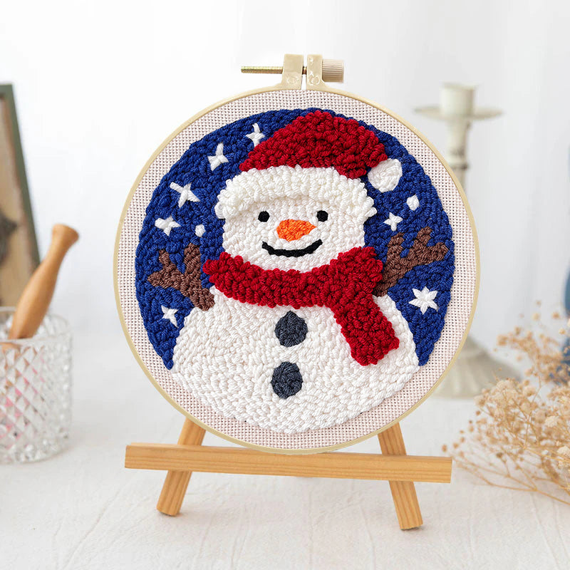 Winter Smile-Punch Needle Kit