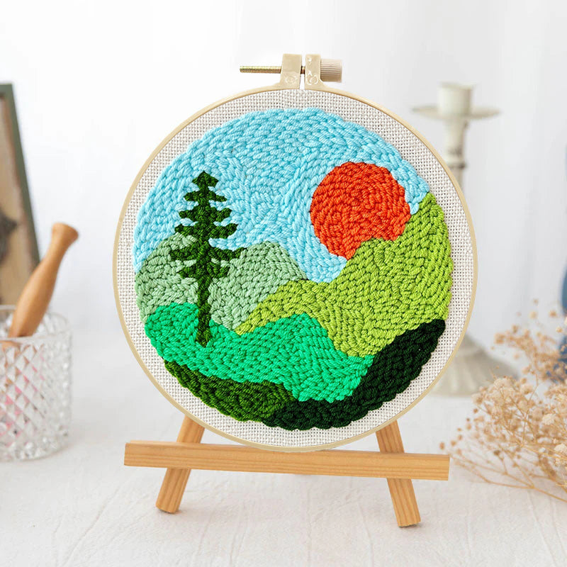 Sunrise Valley-Punch Needle Kit