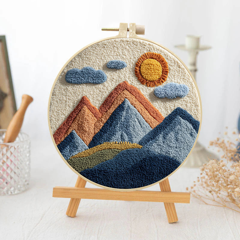 Skyward Peaks-Punch Needle Kit