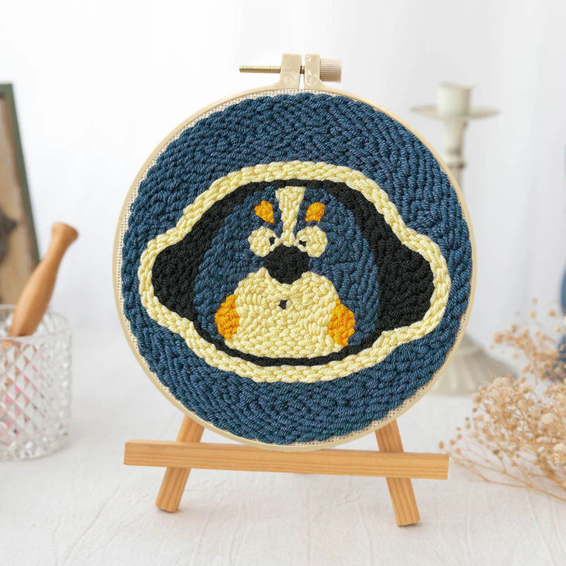 Mountain Guardian Bernese-Punch Needle Kit