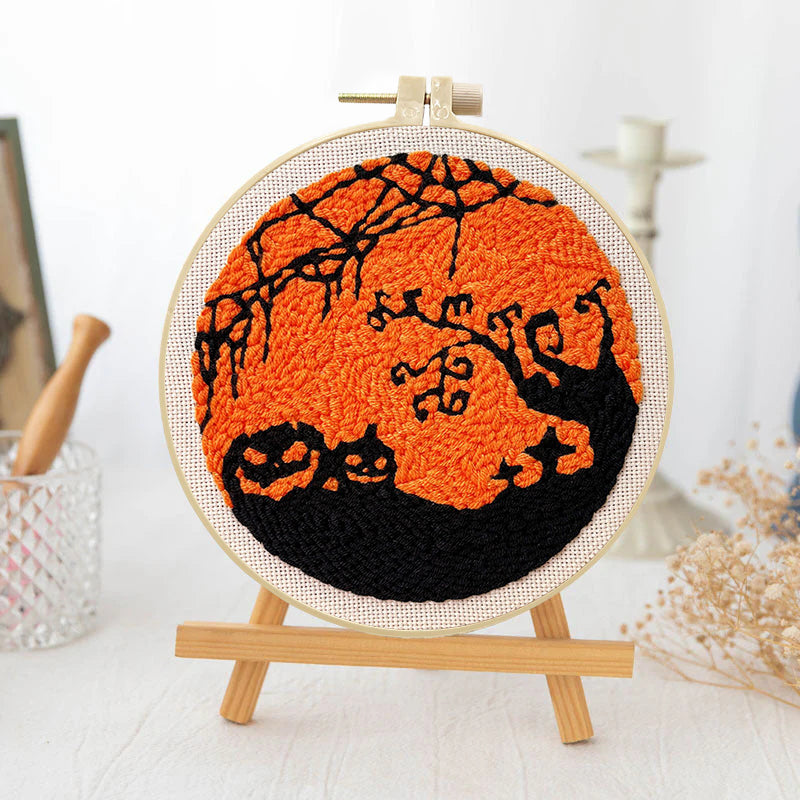 Haunted Night -Punch Needle Kit