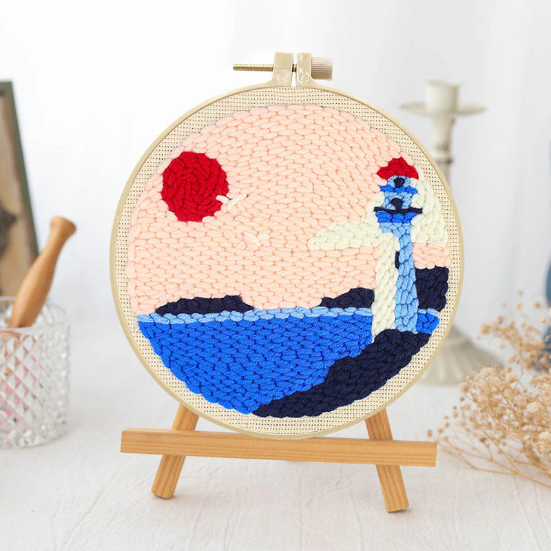 Guiding Light at Dusk-Punch Needle Kit