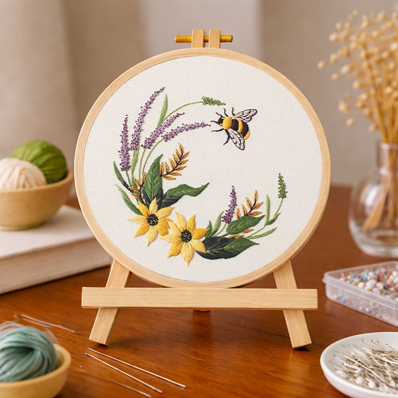 Bee & Wildflower