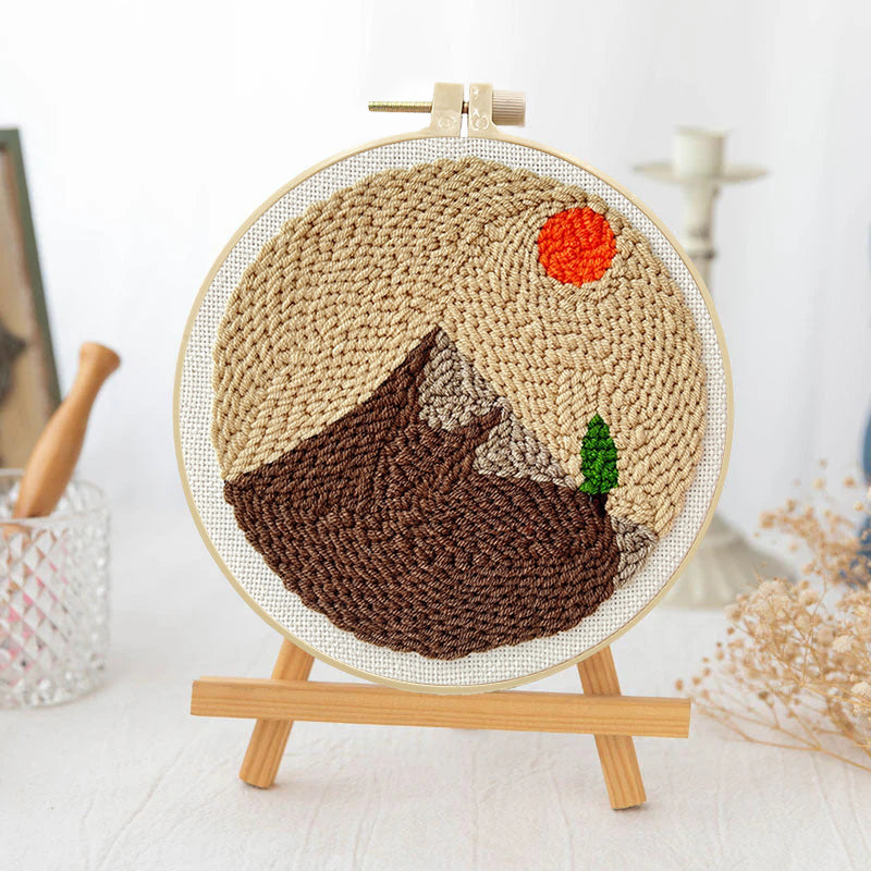Desert Sunset-Punch Needle Kit