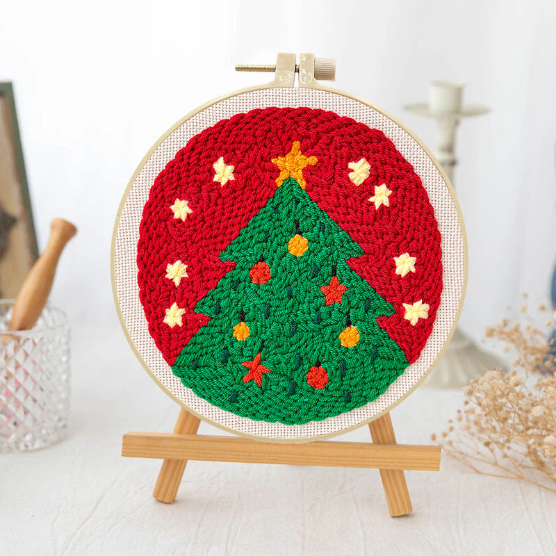 Starry Pine-Punch Needle Kit