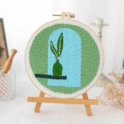 Verdant Niche -Punch Needle Kit