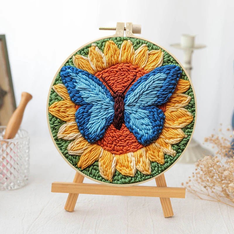 Sunflower Wings-Punch Needle Kit