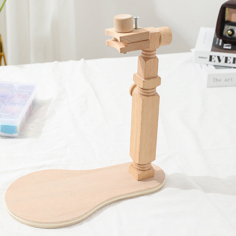 Freestanding Beech Wood Embroidery Stand