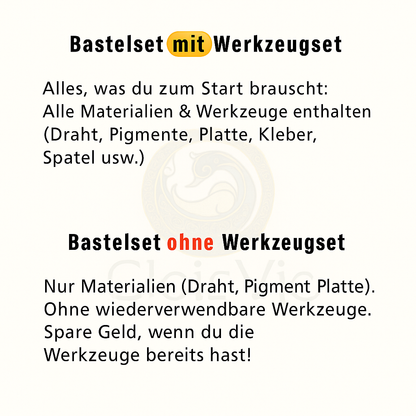 Zwei Goldfische – Cloisonné Kit