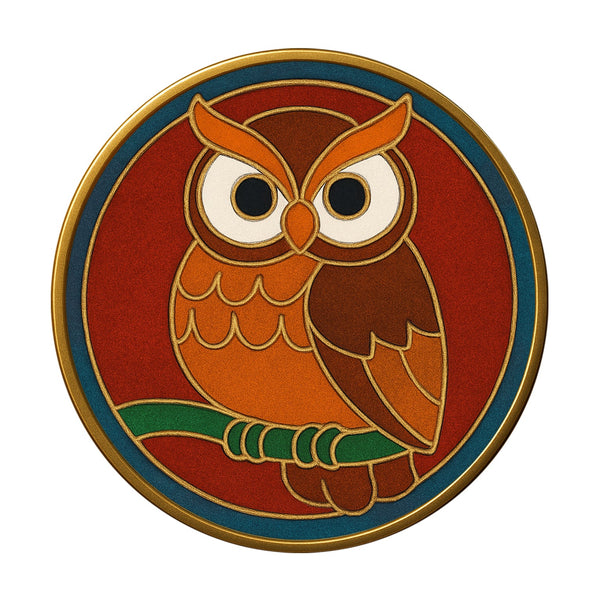 Eule der Minerva – Cloisonné Kit