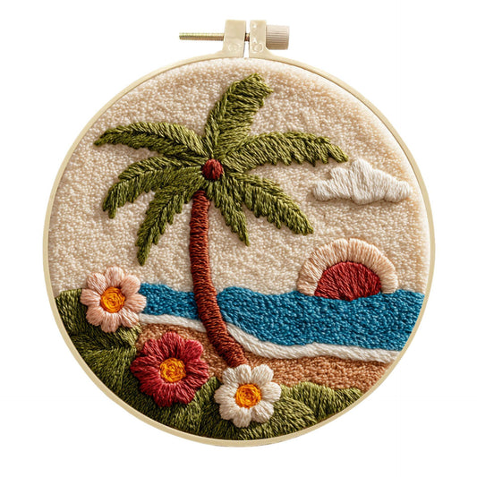Island Sunset-Punch Needle Kit