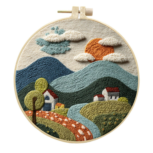 Quiet Valley-Punch Needle Kit