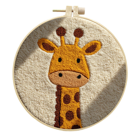 Gentle Giraffe-Punch Needle Kit