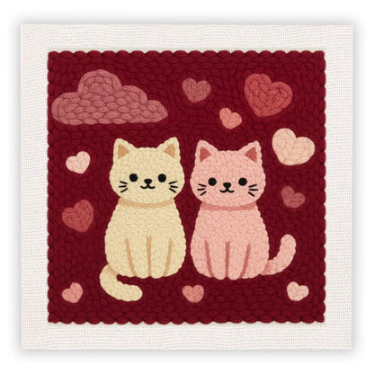 Love Couple Cats