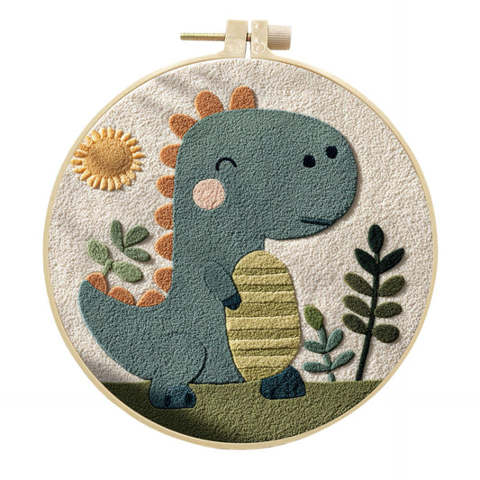 Sunny Dino-Punch Needle Kit