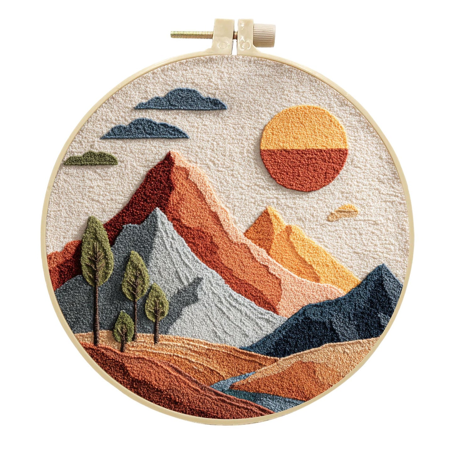 Ember Peaks-Punch Needle Kit