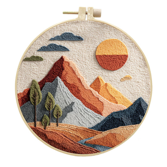 Ember Peaks-Punch Needle Kit