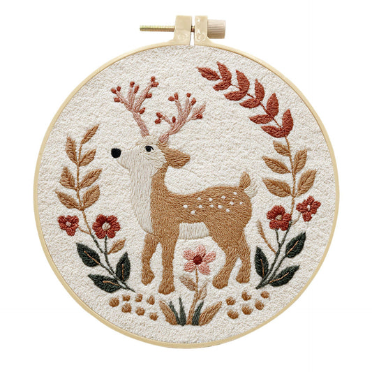 Gentle Fawn-Punch Needle Kit