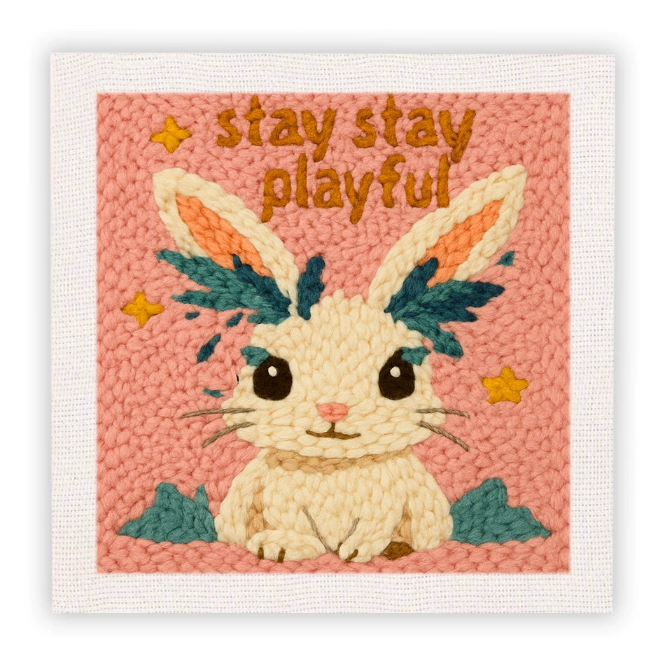 Playful Bunny Quote