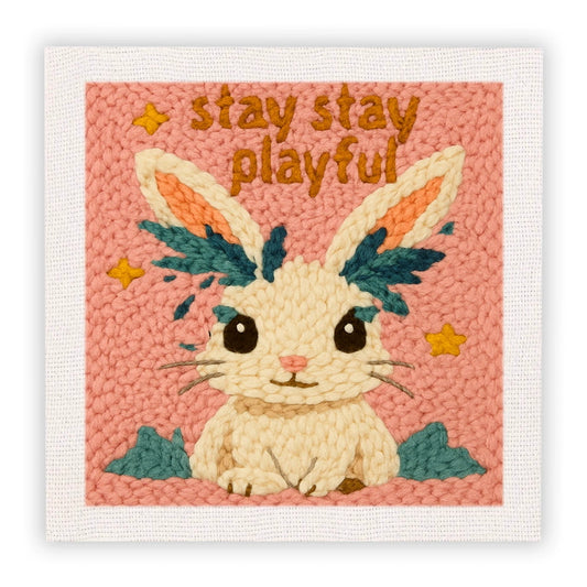 Playful Bunny Quote