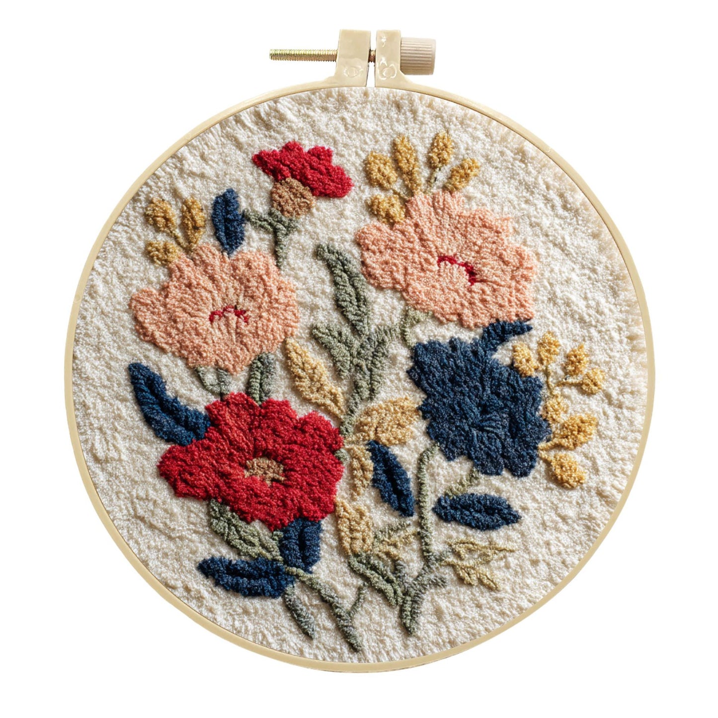 Cottage Garden Bouquet-Punch Needle Kit