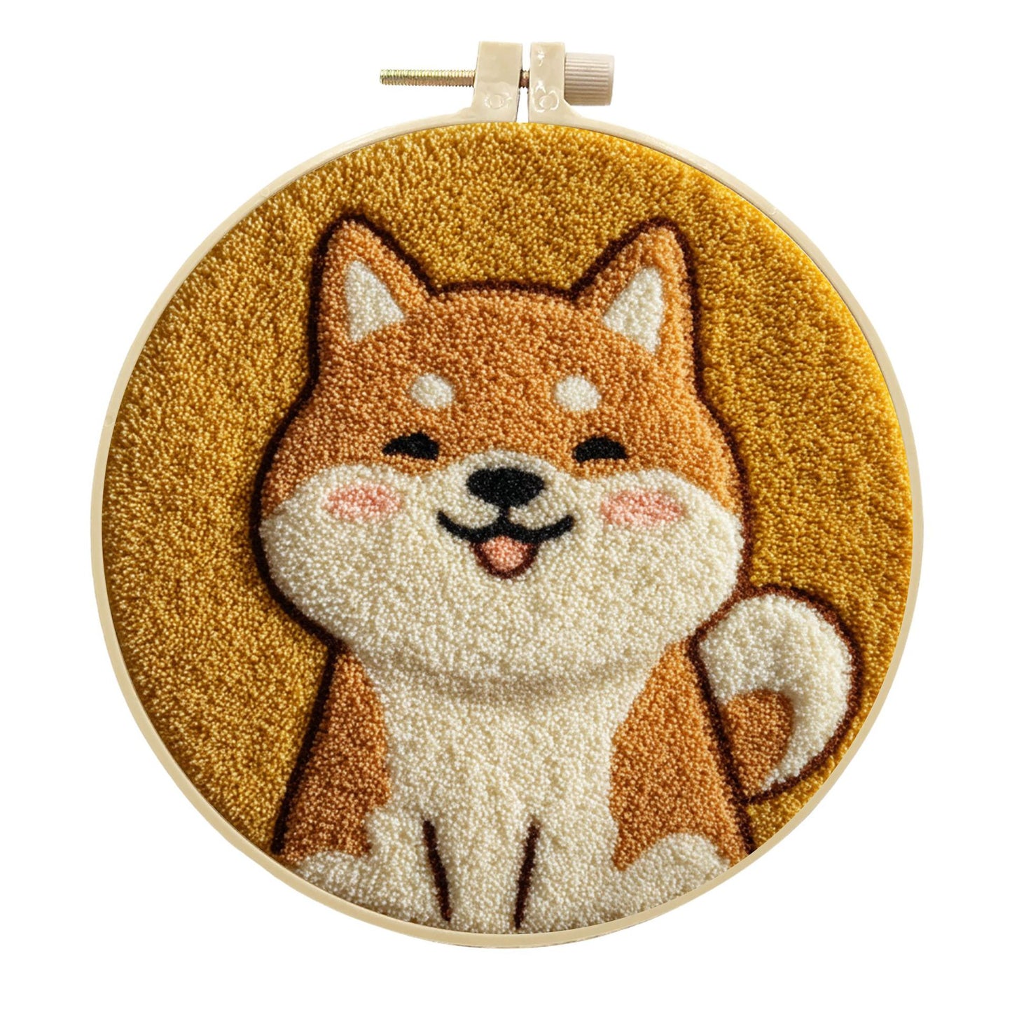 Sunny Shiba-Punch Needle Kit