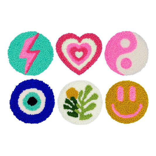 Vibe Icons-Punch Needle Coaster