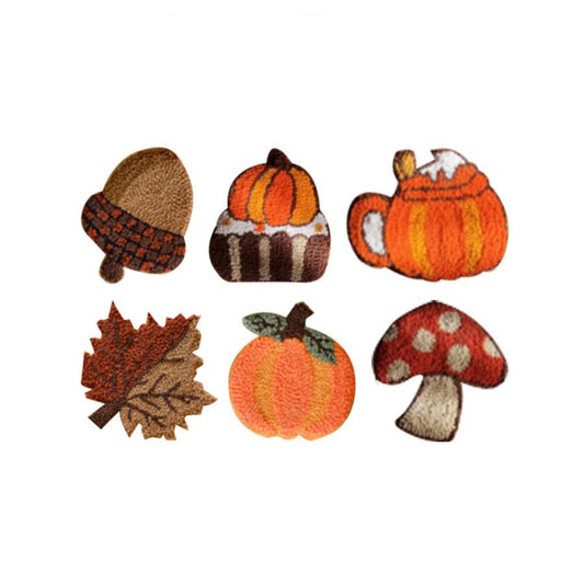 Autumn Harvest-Punch Needle Coaster
