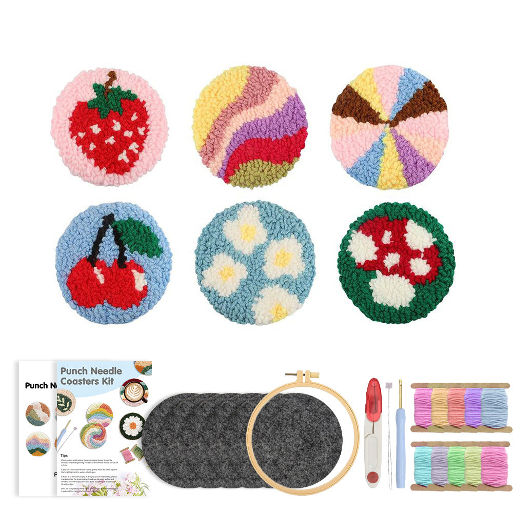 Retro Candy Pop-Punch Needle Coaster