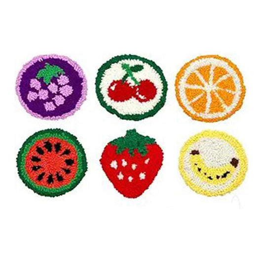Fruit Stand-Punch Needle Coaster